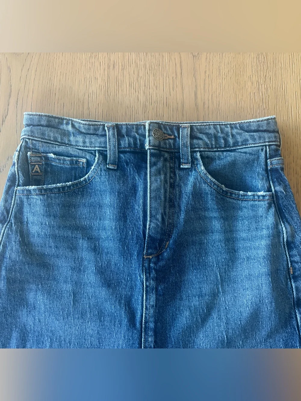 Ariat Jazmine Delia Denim Long Skirt Size 26 Western